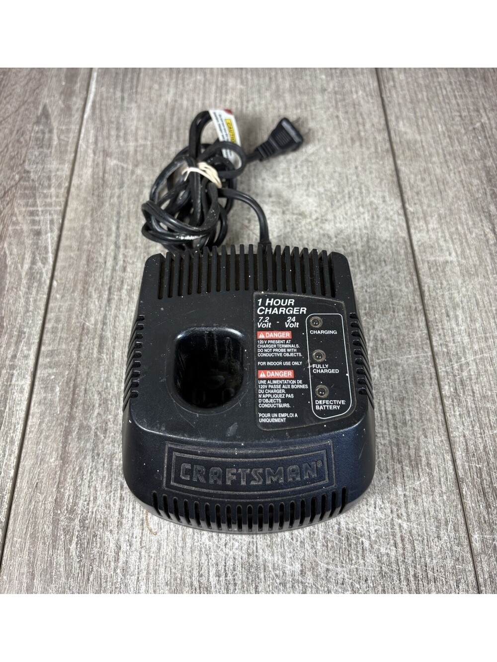 Craftsman Model 1425301 1 Hour Fast Battery Charger 7.2V - 24V  Tested